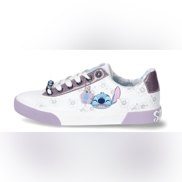 Disney Stitch Women's Low Top Lace Up Sneaker - Picture 6 of 7